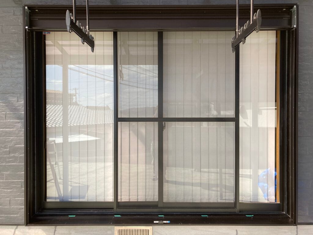 佐世保市東浜町Ｈ様邸　アルミシャッター工事の施工前