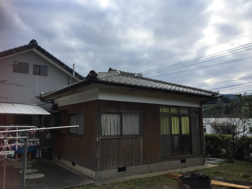 佐世保市吉井町Ｍ様邸　外壁工事の施工前