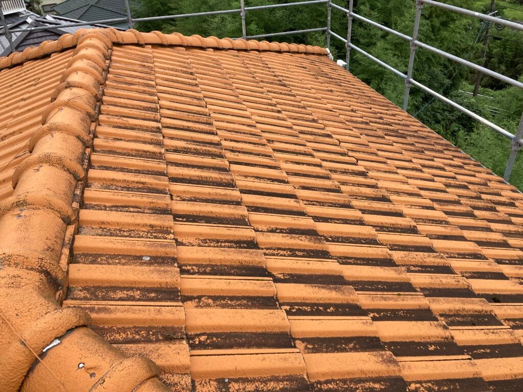 佐世保市吉井町Ｙ様邸　屋根塗装の施工前