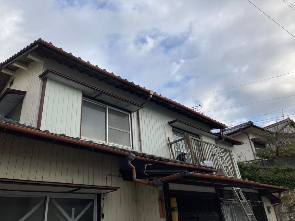 佐世保市Ｋ様邸　外壁工事の施工前