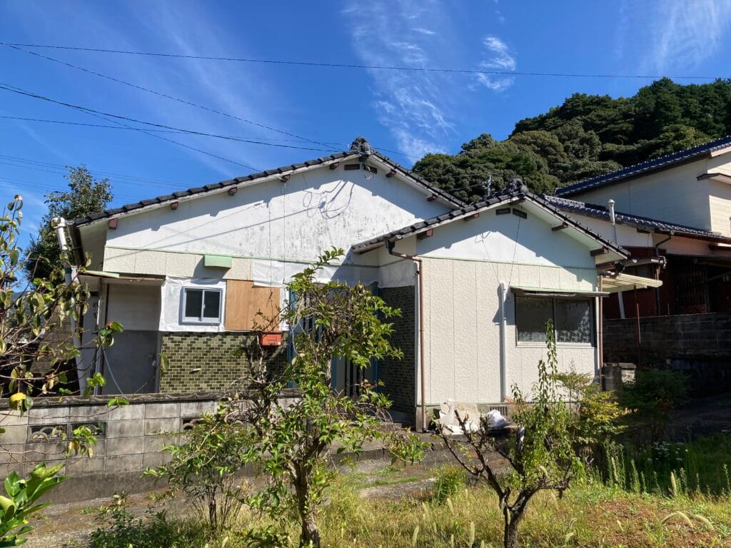 佐世保市K様邸　外壁塗装工事の施工前