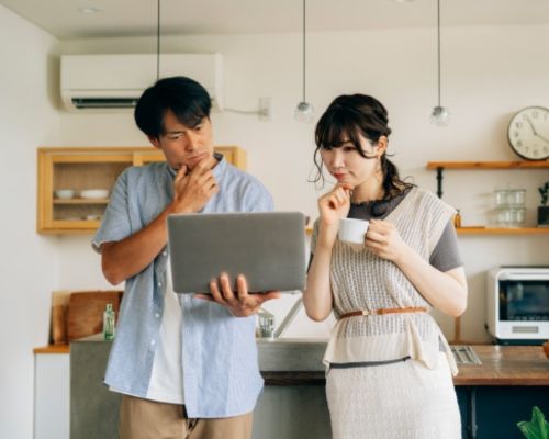 リフォーム相談 検討中の夫婦 佐世保市